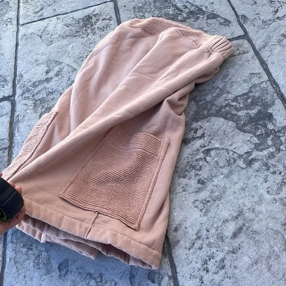 Lunya Terry Cotton Romper Tan XS/S - Picture 6 of 14